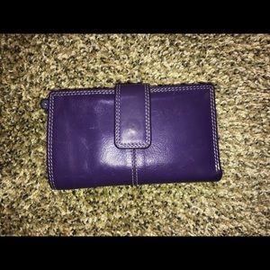 Purple wallet